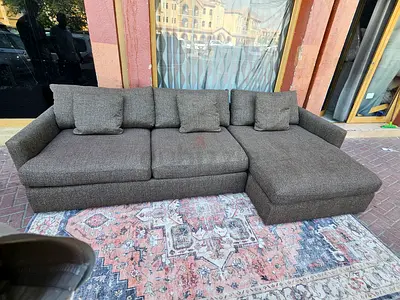 Top quality CrateBarrel Lounge Deep feather 🪶 filled Sofa