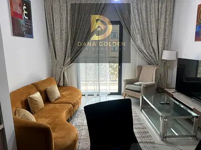 متاح غرفه وصاله أطلاله على حمام السباحه مع بلكونه مفروش فرش فندقى  جزيره مريم  جيم باركنج مسبح  5500 مع  نت