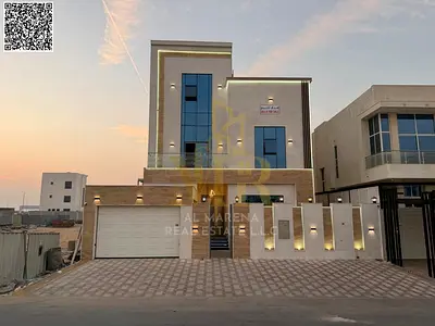 A villa with all registration and ownership fees included, on the main street, ready to move in, in the most prestigious areas of Ajman. Freehold owne