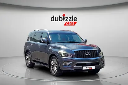 AED 1901/month | 2016 Infiniti QX80 | GCC Specs | Ref#493235