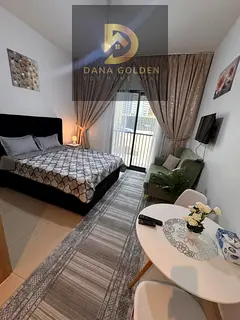 studio 4000AED sea view with internet, gym, parking and swimming pool