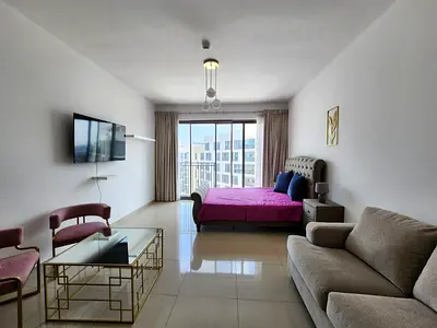 Smartly Furnished Studio in Uptown Al Zahia Gated Community Free Parking gym Pool all Amenities…