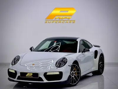 Porsche 911 Turbo S 2017 | GCC Specs | Al Nabooda Full Service History