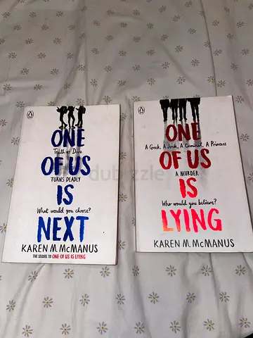 Set: One of Us Is Lying One of Us Is Next by Karen M. McManus (paperbacks)