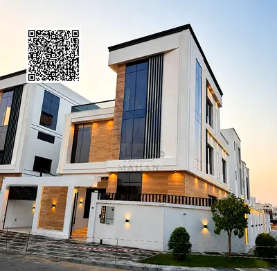 🔥 Luxury Modern Corner 5BR Villa for Sale in Al Yasmeen, Ajman | 4,200 Sq Ft BUA | Front Service Area Location | Rooftop | Warranty Package | AED 2.15M–2.3M Negotiable