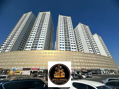 🏡 استوديو للإيجار الشهري – أبراج عجمان بيرل | شامل جميع الفواتير