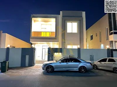 Luxury villa for sale in Al Zahia – opposite the mosque | 5 master bedrooms | Modern design and high-end finishes | Includes electricity, water, and a