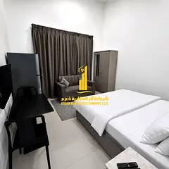 Studio Fully furnished | for monthly rent in Ajman - Al Rawdah 2, Ajman | Bills and internet include