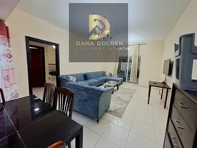 Huge fully furnish 1bhk in al taawun