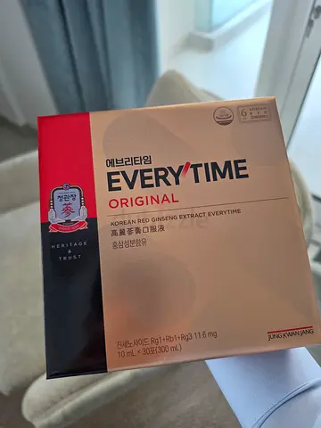 JungKwanJang, Korean Red Ginseng Extract, Everytime, Original, 30 Liquid Sticks, 0.34 fl oz (10 ml)
