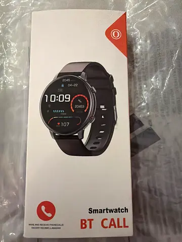 Smartwatch BT Call — Round Dial Fitness Watch (New in Box)