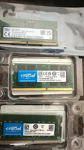 Crucial 32GB (2x16GB) DDR4 2666/3200 SO-DIMM Laptop RAM kit - used
