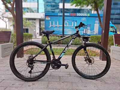 Used once Vulcan Mountain Bike - 26 Frame, 21 Speed, Disc Brakes