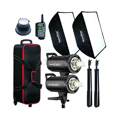 GODOX SK400|| 2-Light Studio Flash Kit