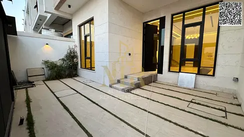 | تملك فيلا بموقع مميز بتشطيبات فاخرة بالياسمين عجمان | 4 غرف ماستر طابقين وروف | بسعر شامل رسوم التسجيل