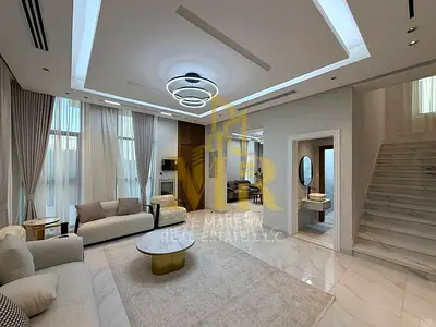 A golden opportunity to own a luxurious villa in Al Zahia, fully furnished, at an exceptional price including registration fees.