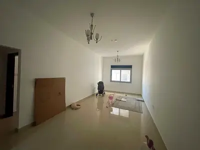 One bedroom and living room for annual rent in Sharjah, Al Taawun | 2 bathrooms | Central air conditioning | Free days before contract start | Free pa