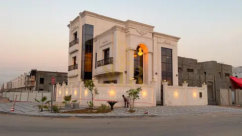 فيلا كلاسيك فاخرة وتشطيبات مميزة طابقين وروف السعر شامل رسوم التسجيل