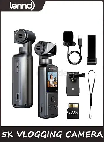 4K Body Camera with Microphone