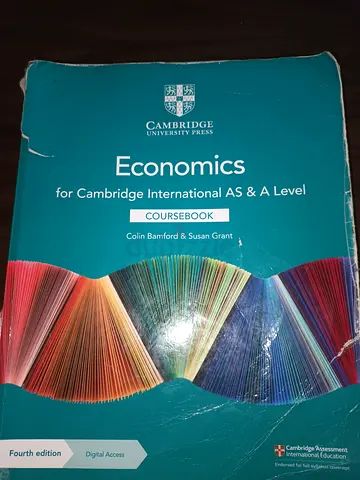 Economics for Cambridge International AS A Level (Fourth Edition) - Coursebook