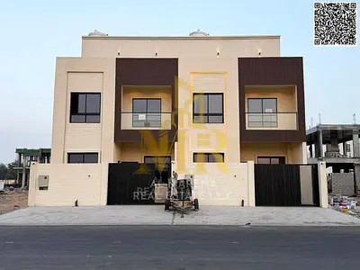 فيلا للبيع في الحليو 2 – عجمان | 4 غرف نوم ماستر | طابقين + روف | مساحة بناء 3,000 قدم | بسعر 1,300,000 درهم فقط