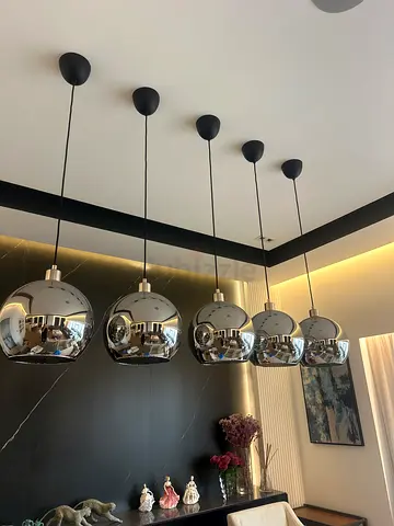 Ikea hanging lamps-5 pieces