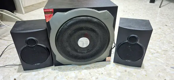 Fd 2.1 Speaker System with Subwoofer - Good Working Condition
