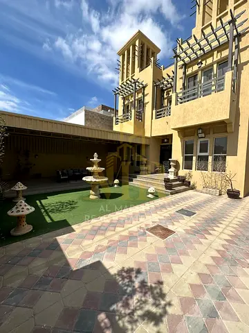 Villa for sale in Al Rawda 1 - Ajman | Central air conditioning | Spacious design. A great opportunity to own a villa in excellent condition in Al Raw