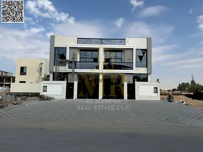 A villa with all registration and ownership fees included, on the main street, ready to move in, in the most prestigious areas of Ajman. Freehold owne