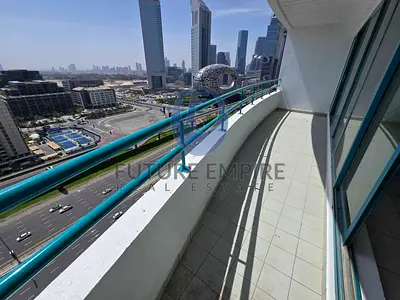 Chiller Free | SZR View | Big Balcony | Close To Metro