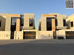 Elegant villa in Al Bahia with a luxurious design and spacious building area, priced inclusive of fe