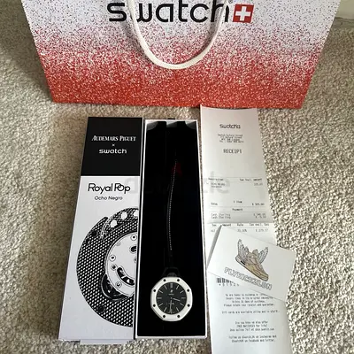 AP X SWATCH WITH STRAP