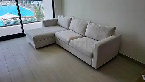 Ikea vimle L shape sofa bed with mattress