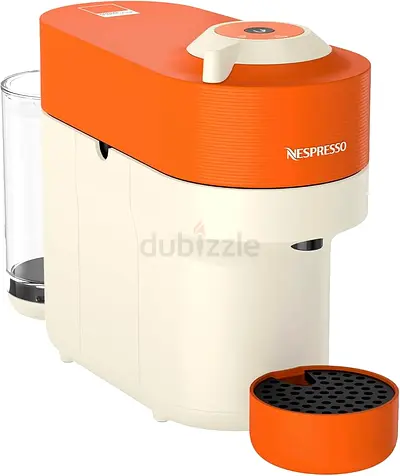 Nespresso  Coffe Machine limited edition + Aeroccino 3 Milk Frother - Mandarin Orange Edition