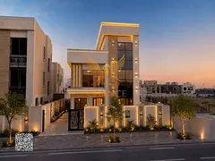 Luxury Villa for Sale in Al Helio 2 – Ajman | 3 Floors | Super Deluxe Finishing