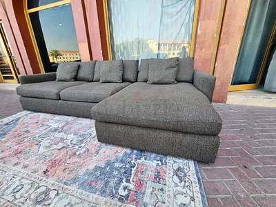 CrateBarrel Lounge Deep feather 🪶 filled L Shape Sofa