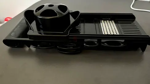 Tchibo Universal black grater set for kitchen, cooking