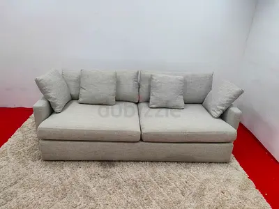 Lounge Deep crate and barrel 3 seater sofa for sale size 235cm