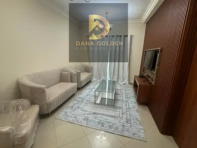 متاح من  اليوم  اول ساكن غرفتين وصاله حمامين بلكونه أطلاله  مفروش فرش فندقى  4800درهم  مع نت