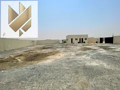 10000 SQFT Yard in Sajaa with Office 25KW Power
