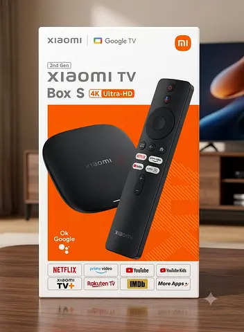 Xiaomi TV Box S 2nd Gen 4K Ultra HD Streaming Player