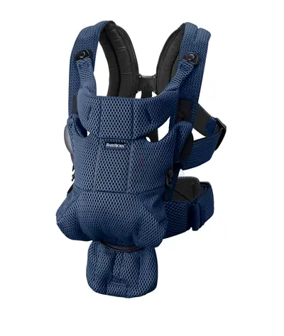 BabyBjorn: Ergonomic Baby Carrier / Front  Back Baby Backpack - Navy Mesh