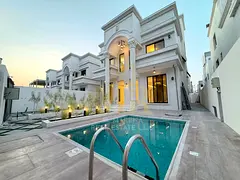 With a lush garden and swimming pool | Own a luxurious villa in Al Yasmin, Ajman | 6 master bedrooms