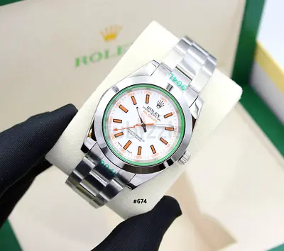 Rolex milgauss mens 41 mm automatic