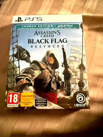 PS5 Assassins Creed Black Flag Remastered - Launch Edition (Like New)