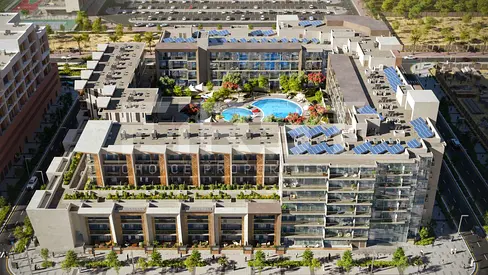 Simplex Apartment | Balcony | Community View