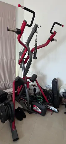 Multi-Functional Home Gym Weight Machine with weights ((weights from fitness brand))