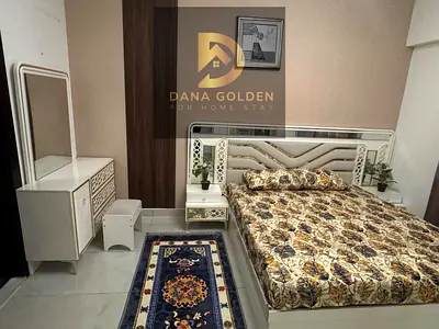 Available today: a one-bedroom apartment with a large balcony, two bathrooms, gym, swimming pool, and parking. First occupancy. Located in Dubai, Wars
