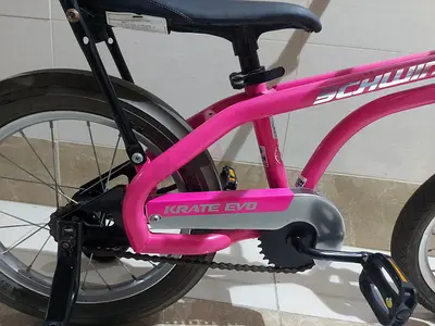 Kids bicycle pink size 14 inh
