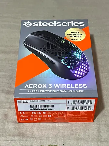 SteelSeries Aerox 3 Wireless Ultra-Lightweight Gaming Mouse
